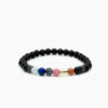 Découvrez notre bracelet 7 chakras avec des pierres d'onyx